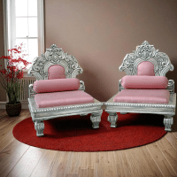 Peacock metal pitha chair - Image 1