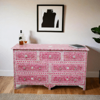 BONE INLAY CABINET 06 - Image 1