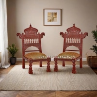 Pitha teak horse chair - Image 1