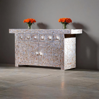 Bone inlay Cabinet 001 - Image 1