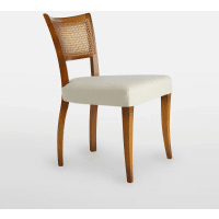 Elegant Rattan net teak chair - Image 1