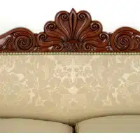 Victorian Udaipur teak Sofa - Image 3