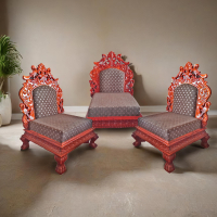 Pitha teak peacock chair - Image 1